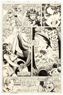 Mike Vosburg and Chic Stone Savage She-Hulk #8 Story Page 23 Original Art (Marvel, 1980).... | Heritage