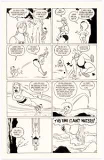 Jaime Hernandez Penny Century #6 Page 11 Maggie Original Art (Fantagraphics, 1999). From "The Race", - | Heritage