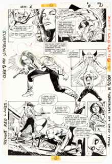 Jose Luis Garcia-Lopez Deadman #2 Story Page 6 Original Art (DC, 1986). An enraged Deadman when he discovers - | Heritage