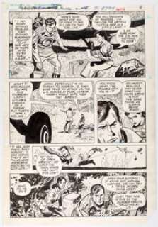 Doug Wildey Blackhawk #268 Story Page 6 Original Art (DC, 1984). Blackhawk is about to play dress-up on this page - | Heritage