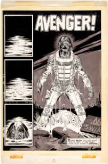 Jim Starlin Eerie #128 Story Page 1 Original Art (Warren, 1982).... | Heritage