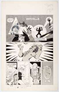 Phil Foglio and Tim Sale Myth Adventures #7 Remarqued Story Page 21 Original Art (WaRP Graphics, 1985). Signed and -