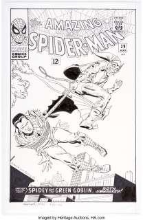 Mike Esposito | The Amazing Spider-Man #39 Cover Re-Creation Original Art (2003). | Heritage