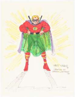 Alan Scott Original Art For Sale | ComicArtTracker