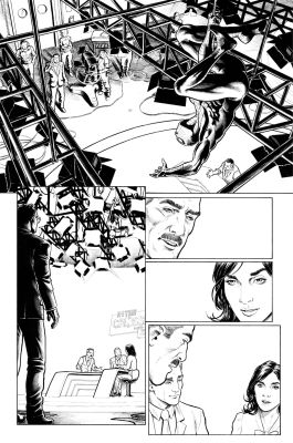Nicola Scott | Other DC Related Work - Superman/Spider-Man page 002 | Nicola Scott