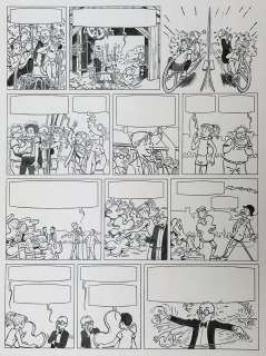 CRAENHALS François  - Les 4 as  - Planche 32 de l’album Le rallye Olympique édité [...] | Vermot et Associés