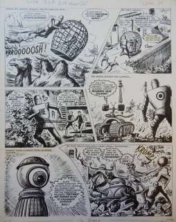 Kearon, Edward | Original page  - Robot Archie  - Robot Archie and the Superons  - (1968) | Catawiki