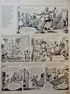 Kearon, Edward | Original page  - Robot Archie  - Bodyguard to the Menaced Rajan  - (1958) | Catawiki