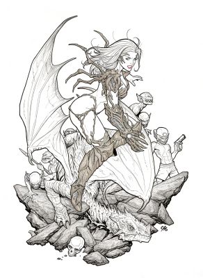 Frank Cho | Witchblade 1 Cover | Big Wow Art