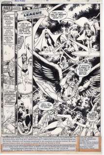 George Perez - New Teen Titans 4 Page 1 Splash