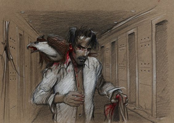 Bilal | Julia & Roem, 1ère case de la planche n°68 aux… | AZ auction