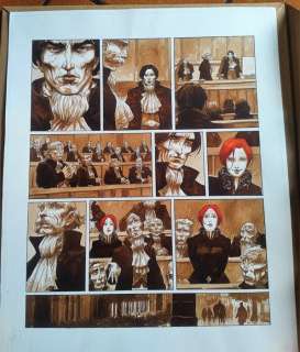 Meddour, Fabrice | Planche originale (p.27)  - John Arthur Livingstone T.1 | Catawiki