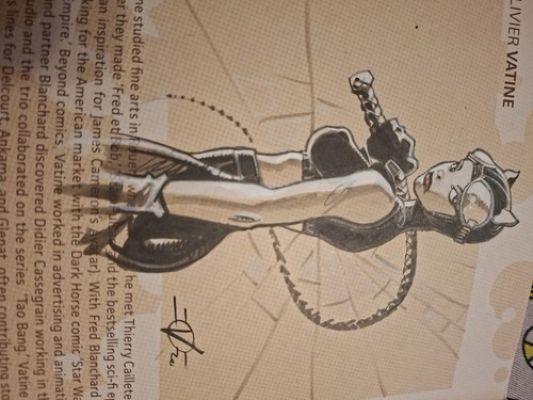 Double Feature Artbook - Signed And Sketched By Vatine Renaud - 1st Printing | eBay Europe