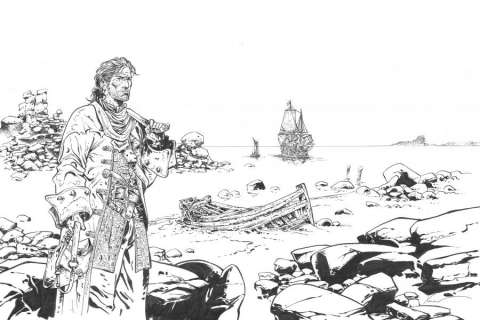 Illustration originale n°2 - Hyver 1709 - par Philippe XAVIER