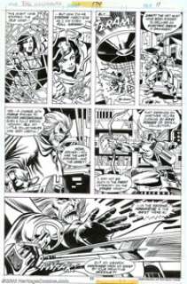 Dave Wenzel and Pablo Marcos - Original Art for The Avengers #174, page 11 (Marvel, 1978). The Wasp gives the - | Heritage