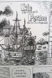 Cromheecke, Luc | Original page  - L’ÃŽle Carrément Perdue  - Spécial Père Fouettard  - (2013) | Catawiki