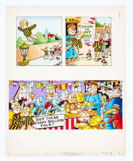 Tiger Tim original artwork from Jack and Jill Annual (1972). Poster… | Comic Book Auctions ltd