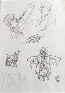 Stano, Angelo | original drawing for "Dylan Dog" | Catawiki