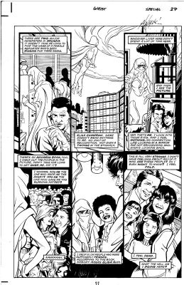 Ghost Special #1 Page 27 Original Art Matt Haley Dark Horse 1994 | East Bay Comics