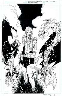 Drew Johnson - Midnight Society: The Black Lake #04 & TPB Cover