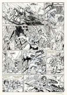 Lot 152 - JEAN-LOUIS MOURIER TROLLS DE TROY Histoires trolles (T.1), Soleil 1997 Planche originale...