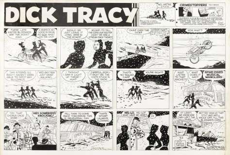 Gould Chester - "Dick Tracy - The Kitten sisters", 1957 | Urania Casa d’Aste