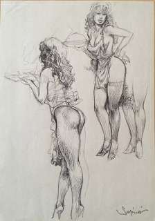 Serpieri, Paolo Eleuteri | Original drawing "Druuna" | Catawiki