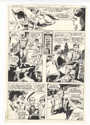 Batman Detective Comics #513 Original Comic Art Pg 23 Don Newton DC 1982 | eBay US (Buy It Now)