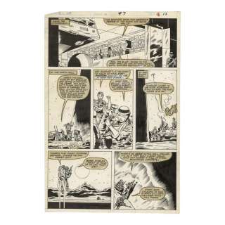 Hand-Drawn Herb Trimpe and Chic Stone G.I. Joe: A Real American Hero No. 7 Page 12 / MARVEL COMICS | Propstore