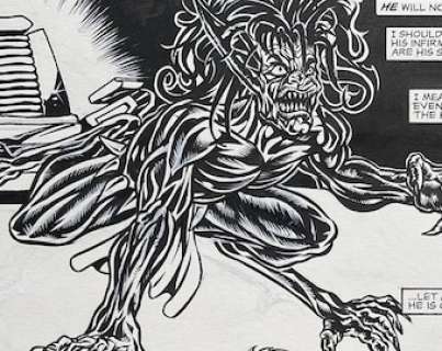 Pander Brothers | Grendel: Devil’s Legacy #12 / Pg. 3 - Original Comic Page by the Pander Brothers | Pander Brothers