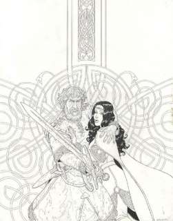 Jérôme Lereculey - n et b - Gereint et Enid - Arthur