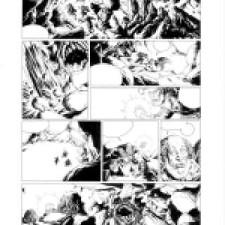 Jérôme Lereculey | WOLLODRÏN, tome 2, page 35 42 x 59 cm, encre de chine | A la marge