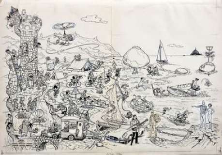 ERIK et alii (GAREL PETILLOT TABARY CHAKIR AZARA DORVILLE) Grande illustration publiée... | Vermot et Associés