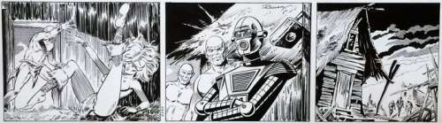 Romero, Enrique Badã­a | Original strip (no. 2239)  - Axa  - The Betrayed  - (1988) | Catawiki