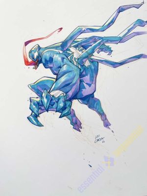 Leo Chiola | Venom Illustration | Essential Sequential