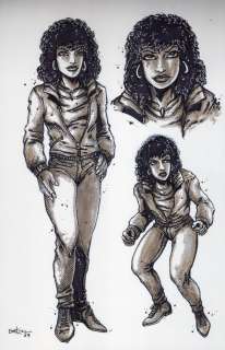 Kevin Eastman | Neca April Original Art For Mirage Studios Inspired Collectibles Line | Kevin Eastman