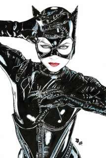 Dc Comics | Catwoman By Diego Septiembre  - Original Drawing | Catawiki