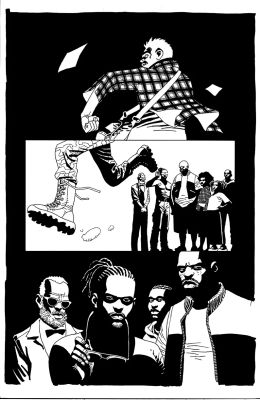 Eduardo Risso | 100 Bullets (U.S anger) issue 1, page 19 | NRisso Art