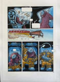 Michael Terraz, ROSE POM, Planche originale, page 25 | Galerie Neuf