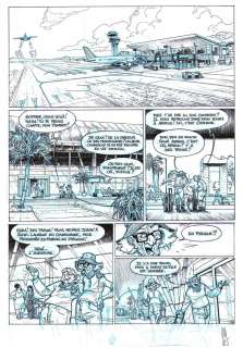 CAUUET Paul - Planche originale 10 LES VIEUX FOURNEAUX Tome 6 L‘oreille bouchée par Cauuet