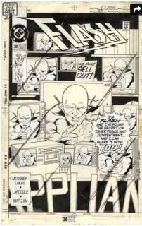 Greg Larocque - Flash 38 Cover