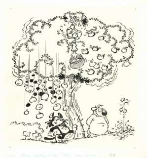 lot #310 - Dupa. Couverture originale Cubitus