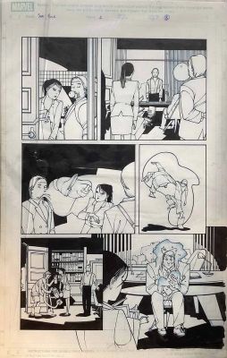 Juan Bobillo | She hulk issue 2, page 7 – 2004 | NRisso Art