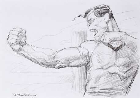 Liberatore, Tanino | Rank Xérox Illustration Ã  la mine de plomb, signée en bas Ã  gauche et datée 09… | Cornette de St Cyr