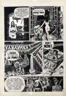 Petillon, René | Le chien des baskerville Planche originale Ã  l’encre de chine n°5â€¦. Mythique album,… | Cornette de St Cyr