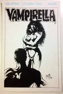 Tony Harris - Vampirella - Sample Art Page - 1992 | Catawiki