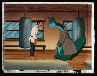 DENVER LE DERNIER DINOSAURE Iddh et World Events Productions 1988-1989 Cellulo... | Vermot et Associés