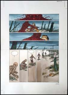 Jung - Planche originale en couleurs directes (p.46) - Kwaidan Tome II - Setsuko | Catawiki
