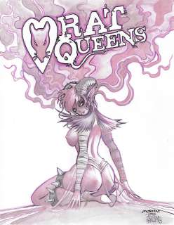 Justin (Moritat) Norman - Rat Queens Cover Redeaux (Nudity) Page Color Illustration