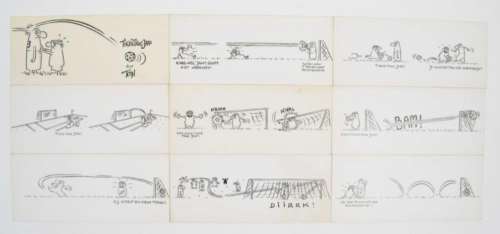 [ORIGINAL BOOK & COMIC BOOK ARTWORK] TOON VAN DRIEL (1945-) | Zwiggelaar Auctions